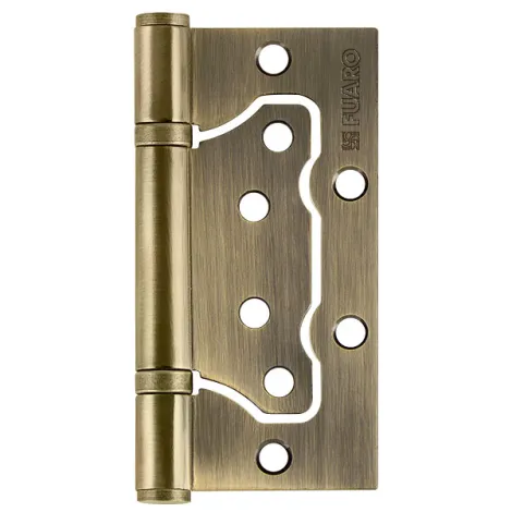 Петля универсальная без врезки Fuaro IN4500W AB (500-2BB 100x2,5) бронза