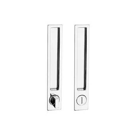 Ручка для раздвижных дверей Tupai 1096 Z-03 хром блестящий