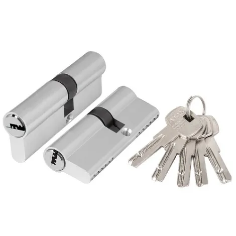 Цилиндровый механизм Ajax (AZ200/90) AZ2000Key90 (30+10+50) CP хром