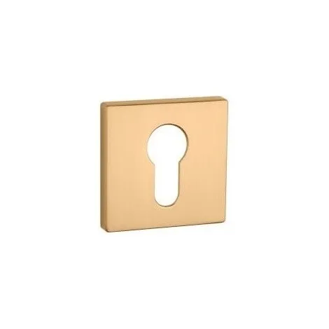 Накладка под цилиндр на квадратном основании APRILE ET Q 5S KG матовое золото