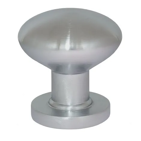 Ручка дверная кноб Venezia P20 Ø65 матовый хром