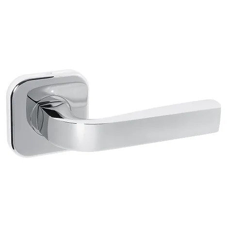 Дверная ручка на квадратном основании Fuaro K.TRD62.TOROID CP-8 хром