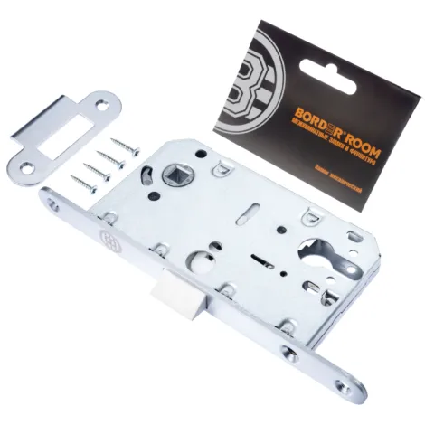 Защелка пластиковая Border под ET матовый хром