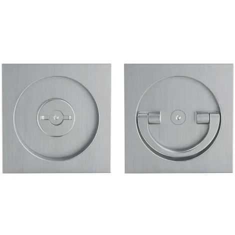 Ручка поворотная Armadillo для раздвижных дверей SH.QUADRO55.BK8 MWSC-33 итальянский тисненый