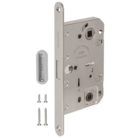 Магнитная Armadillo защелка WC с ответной планкой GRAVITY G01.190.50.96 SN матовый никель