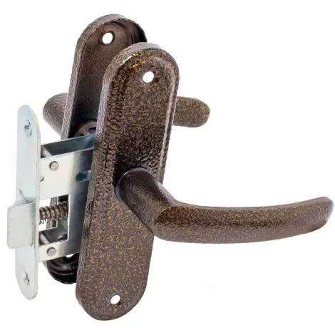 Защелка Absolyute врезная ЗЩ1-45А медь антик