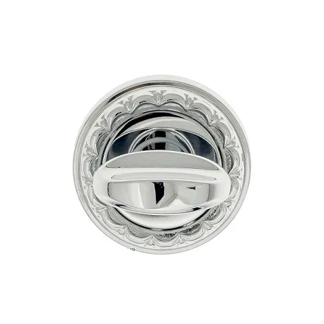 Фиксатор поворотный на круглом основании Venezia WC-2 D2 полированный хром