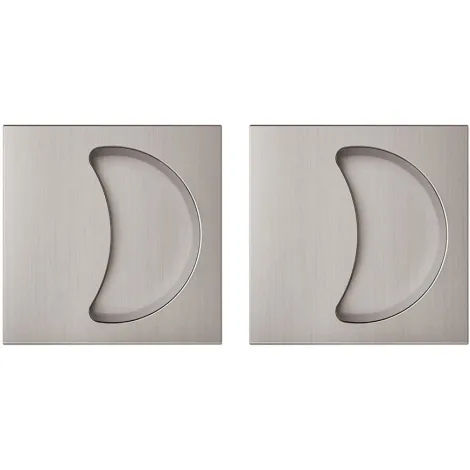 Ручка Armadillo для раздвижных дверей SH.QUADRO55.010 SN-3 матовый никель