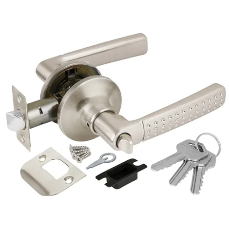 Ручка защелка Punto 6026 SN-E (кл./фик.) матовый никель