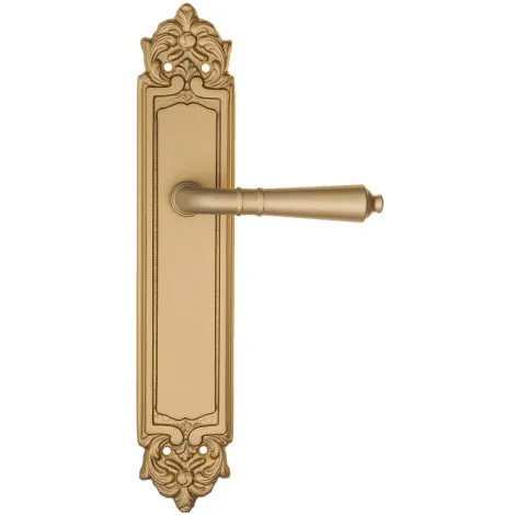 Дверная ручка на планке Fratelli Cattini \"TOSCANA\" PL96-BS матовая латунь