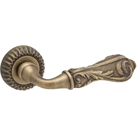 Дверная ручка на круглой розетке д.51 мм Sicma San Marco 168.OY.18 бронза вестерн