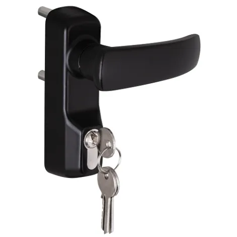 Ручка Fuaro накладная AP.H-136 для узкопрофильных дверей с фиксацией ключом (для моделей 1700В и 1700С)