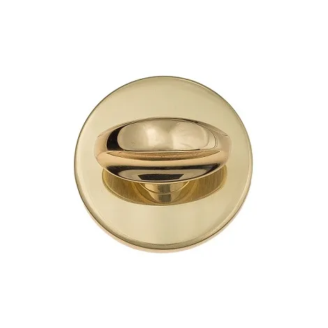 Фиксатор поворотный на круглом основании Venezia WC-2 FSR полированная латунь