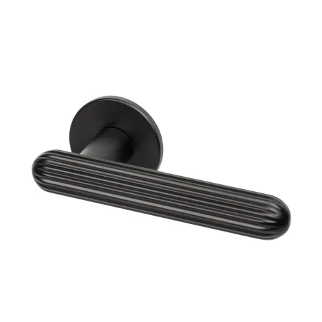 Дверная ручка на круглом основании Armadillo R.YM.ECLAIR BL-26 черный