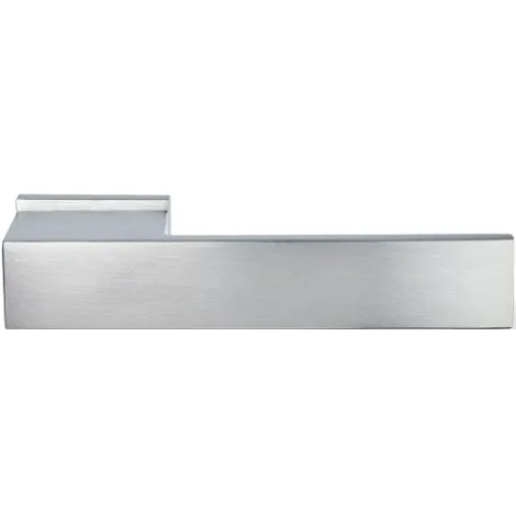 Дверная ручка на прямоугольном основании Fratelli Cattini \"COSMO\" 6-CS матовый хром