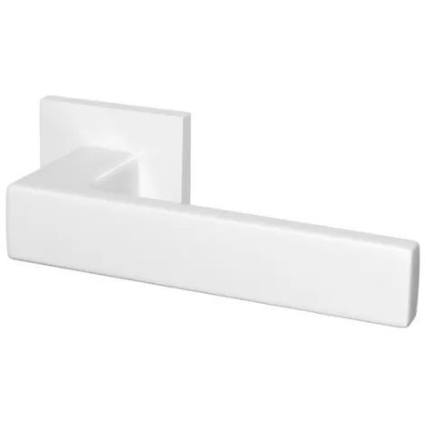 Дверная ручка на квадратном основании Armadillo SKY USS WH-19 белый