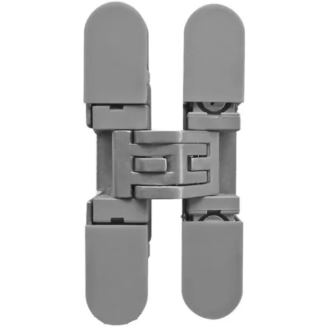 Петля скрытая мебельная универсальная KUBICA 6100 CR.SAT DXSX, матовый хром (14 kg)