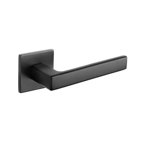 Дверная ручка Tupai на квадратном основании 3095 Q 5S-153 черный