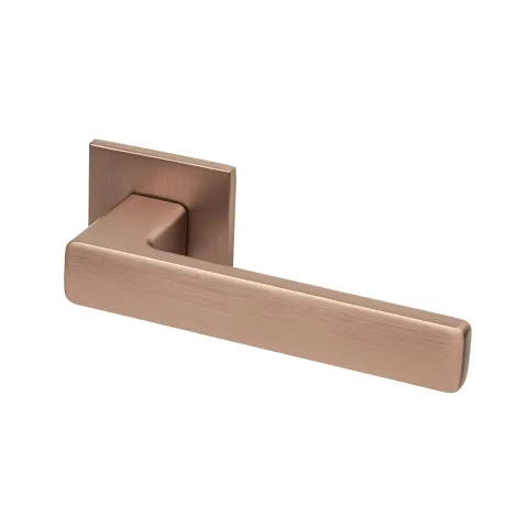 Дверная ручка на квадратном основании Armadillo K.YM.TOFFEE AC-9 медь