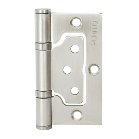 Петля универсальная без врезки Punto IN3200W PN (200-2B 75x2,5) матовый никель