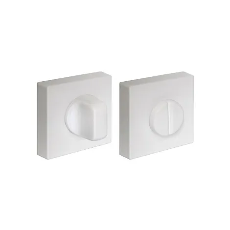 Фиксатор поворотный на квадратном основании Fuaro BK6.K.DM51 (BK6 DM) WH-19 белый