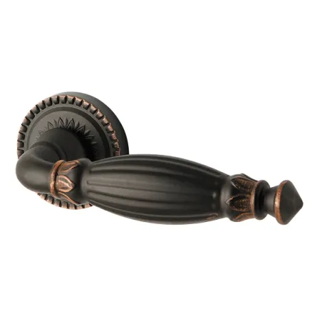 Дверная ручка на круглом основании Armadillo Bella CL2 ABL-18 темная медь