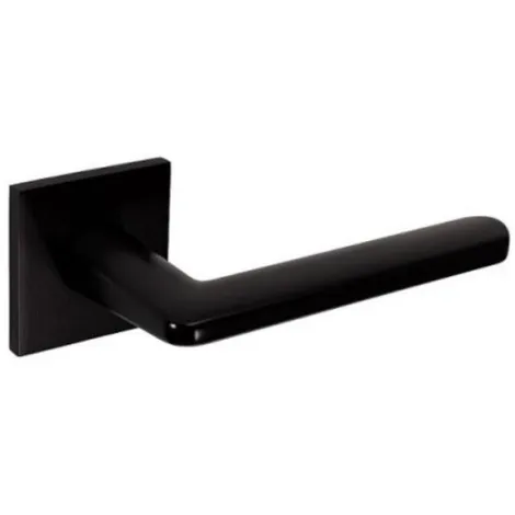 Дверная ручка Tupai на квадратном основании 4153 Q 5S-153 черный