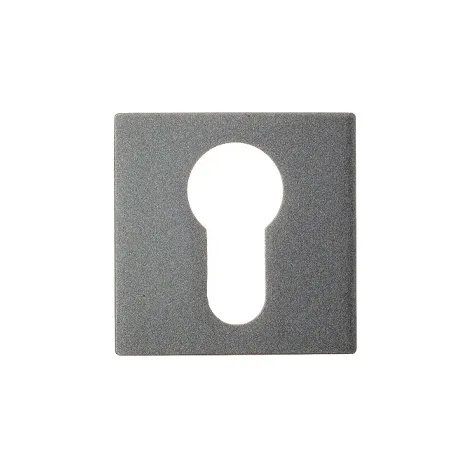 Накладка под цилиндр на квадратном основании Fratelli Cattini CYL-8 GA антрацит серый 2 шт.