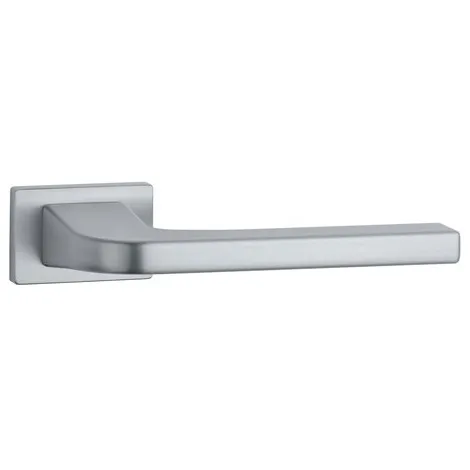 Дверная ручка на прямоугольном основании APRILE ISMENA RT 7S SC матовый хром