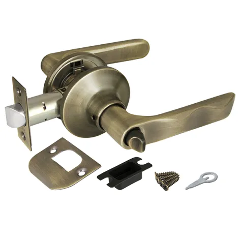 Ручка защелка Punto 6024 AB-B (фик.) бронза