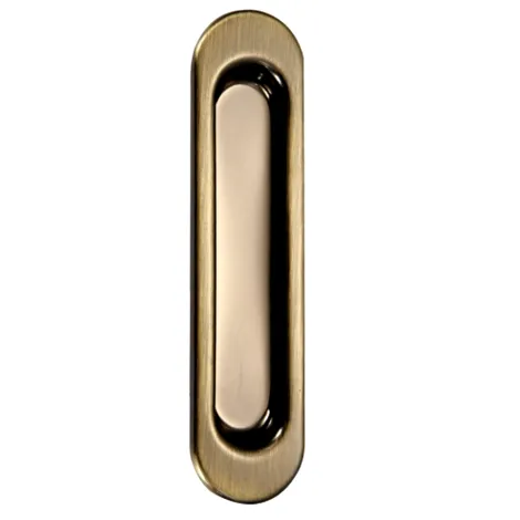 Ручка купе овальная АВ бронзовый