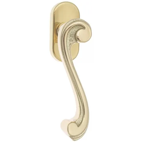 Ручка оконная Venezia \"VIVALDI\" FW полированная латунь