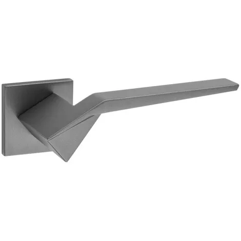 Дверная ручка на квадратном основании Origami 1210/213 F15 антрацит