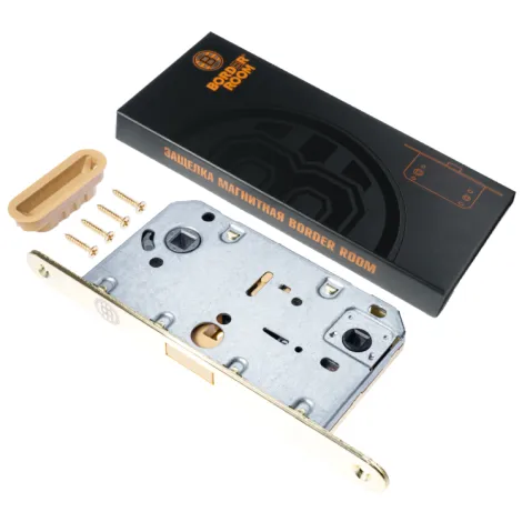 Защелка магнитная Border под WC золото глянец