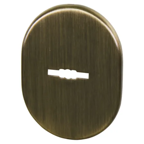 Декоративная накладка сувальдный замок Fuaro ESC.S.SF/OV.475 (ESC 475) AB зелёная бронза