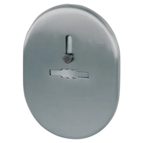 Декоративная накладка Fuaro ESC.S-lift.SF/OV.476 (ESC 476) с шторкой SN матовый никель