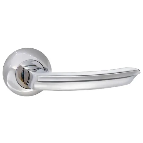 Ручка раздельная на круглом основании Ajax R.JR54.SIGMA (SIGMA JR) CP-8 хром 140мм