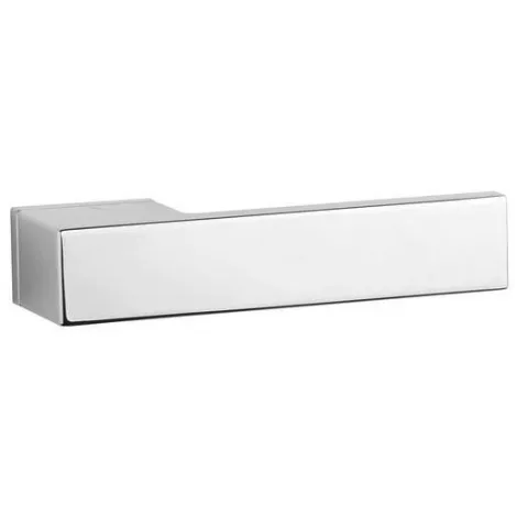 Дверная ручка на прямоугольном основании APRILE CARLINA RTH 7S LC полированный хром