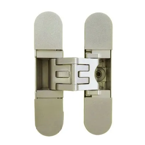 Петля универсальная центральная скрытой установки  Kubica 2700 DXSX 60 кг матовый никель