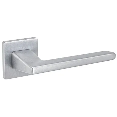 Дверная ручка на квадратном основании Fuaro K.SL52.PRIME (PRIME SL) SSC-16 сатинированный хром