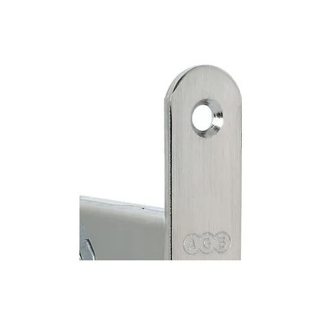 Замок магнитный AGB MEDIANA POLARIS B06102.50.13.640 с ответной планкой матовый никель