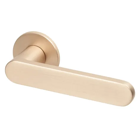 Дверная ручка на круглом основании Armadillo R.YM.SAVOIARDI FSG-39 флорентийское золото