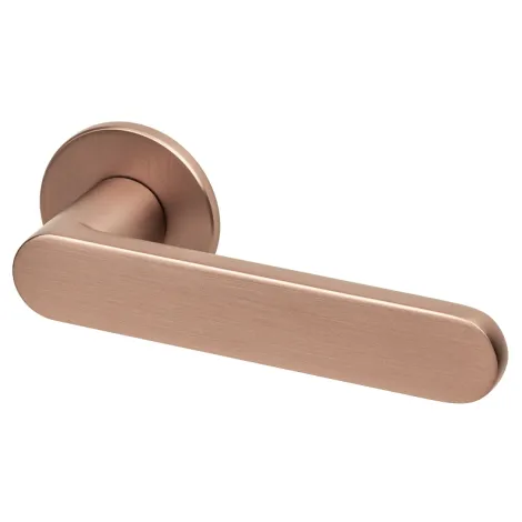 Дверная ручка на круглом основании Armadillo R.YM.SAVOIARDI AC-9 медь