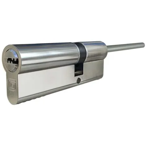 Цилиндровый механизм со штоком Guardian GB TERMO 92 мм (61/31/70SH) Ni никель 5 кл. /128:7350/