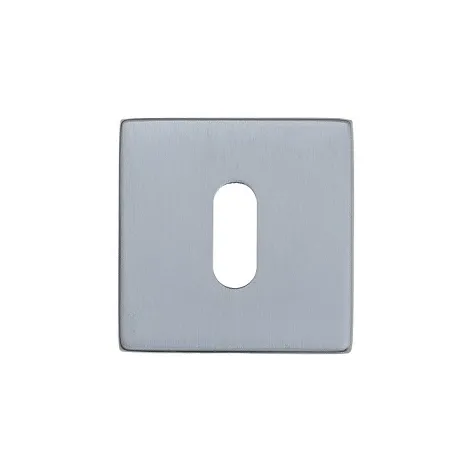 Накладка под ключ буратино на квадр. основании Fratelli Cattini KEY 8FS-CS матовый хром 2 шт.