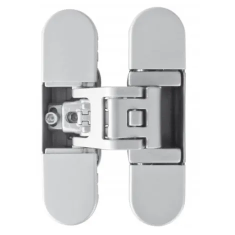 Петля универсальная скрытой установки Kubica 6700 DXSX, CR.SAT 70кг матовый хром