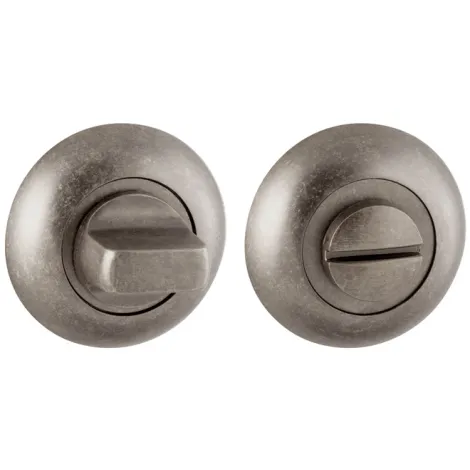 Фиксатор поворотный на круглом основании Punto BK6.R.ZR54 (BK6 ZR) OS-9 античное серебро