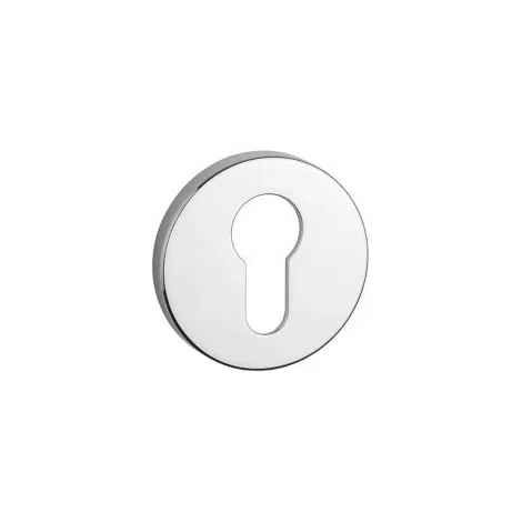 Накладка под цилиндр на круглом основании APRILE ET R LC полированный хром