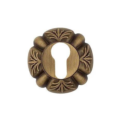 Накладка дверная под цилиндр Venezia CYL-1 D5 матовая бронза 2 шт.