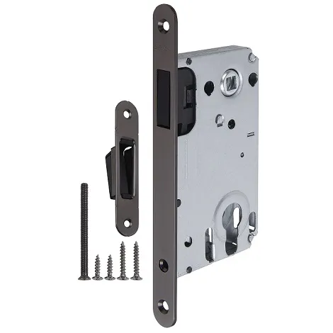 Замок врезной Fuaro магнитный 5300-M-C под ЦМ GR графит